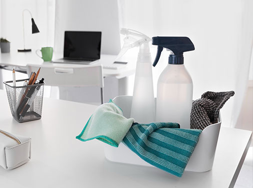 Insumos para limpieza de espacios